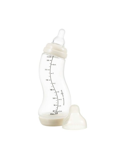 Difrax anti-colic S-cumisüveg, krém színű, 250 ml
