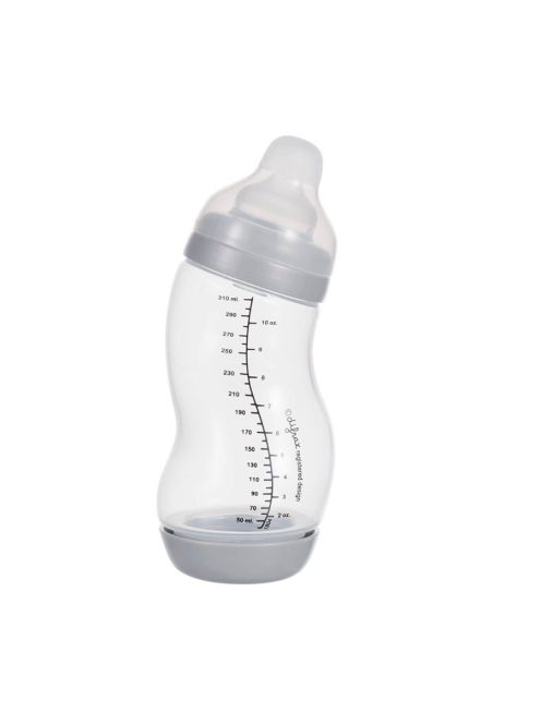 Difrax széles anti-colic S-cumisüveg, ezüst, 310 ml