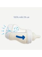Difrax széles anti-colic S-cumisüveg, ezüst, 310 ml