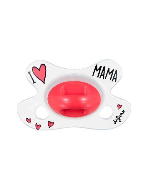 Difrax anatomikus cumi újszülöttek számára, I LOVE MAMA