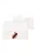 Hugs Factory 3 részes ágyneműgarnitúra kiságyba Vanilla dekor Red Rosses Grey, BIO