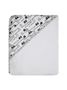 Luma Törülköző kapucnival Little Houses 85x75 cm