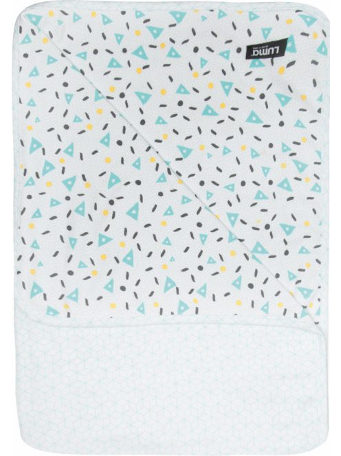 LUMA Multifunkciós pléd Shapes Mint 75x100 cm