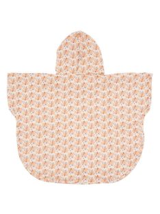 Muszlin poncsó Luma Flowerfever Nude