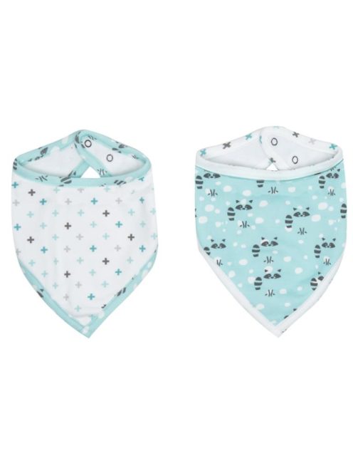 LUMA Bandana nyálfogó kendő - Racoon Mint limitált kollekció