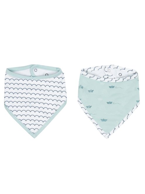 LUMA Bandana nyálfogó kendő - Paper boats limitált kollekció