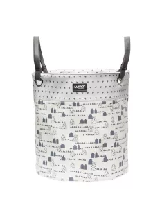 LUMA Közepes tároló kosár Little Houses