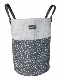 LUMA Közepes tároló kosár Memphis Grey