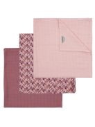 Luma bambusz muszlin pelenka 70x70 cm 3 db Flowerfever