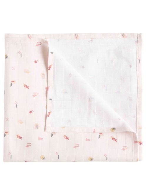 Luma Bambusz muszlin pelenka 110 x 110 cm Sunset Shapes