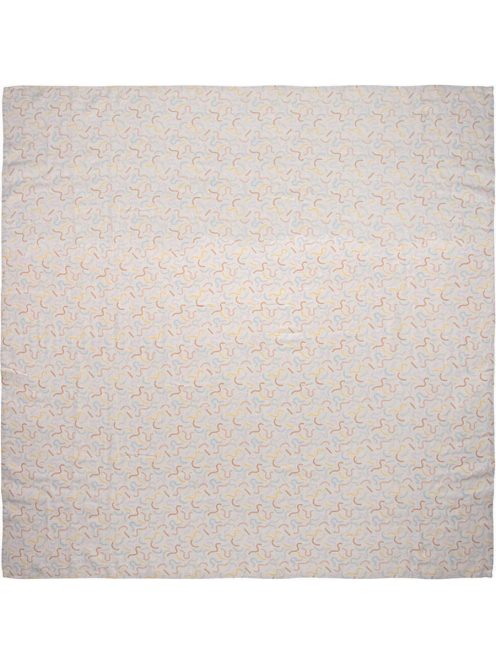 Luma Bambusz muszlin pelenka 110 x 110 cm Multi Lines