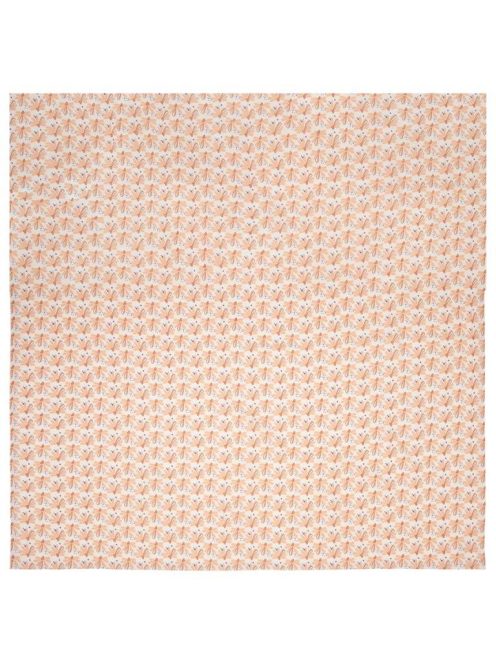 Luma bambusz muszlin pelenka 110x110 cm Flowerfever Nude