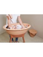Luma bambusz muszlin pelenka 110x110 cm Flowerfever Nude