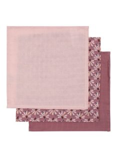 Muszlin arctörlő kendő Luma Flowerfever 3 db