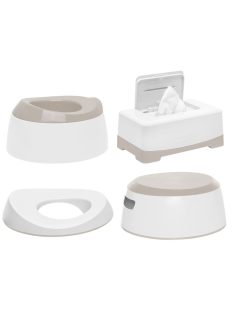 LUMA Toalett tréning szett White