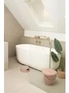 Luma Pelenkatároló vödör fedéllel - Blush Pink