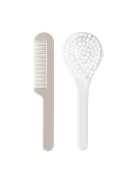 LUMA Fésű és hajkefe - White