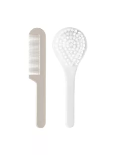 LUMA Fésű és hajkefe - White