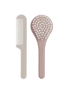 LUMA Fésű és hajkefe - Blush Pink