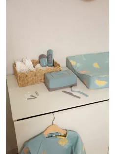 LUMA Fésű és hajkefe - Ice Blue