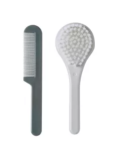 LUMA Fésű és hajkefe - Nylon Sage Green