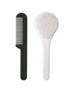 LUMA Fésű és hajkefe Speckles White