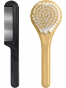 LUMA Fésű és hajkefe - Honey Mustard