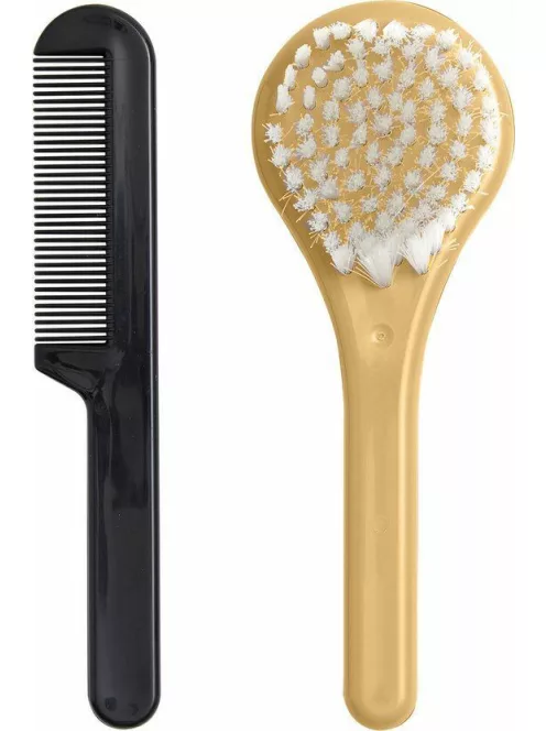 LUMA Fésű és hajkefe - Honey Mustard