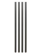 LUMA Pót fém lábak Dark Grey, set 4 db