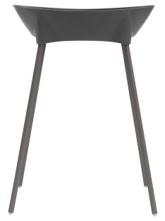 LUMA Pót fém lábak Dark Grey, set 4 db