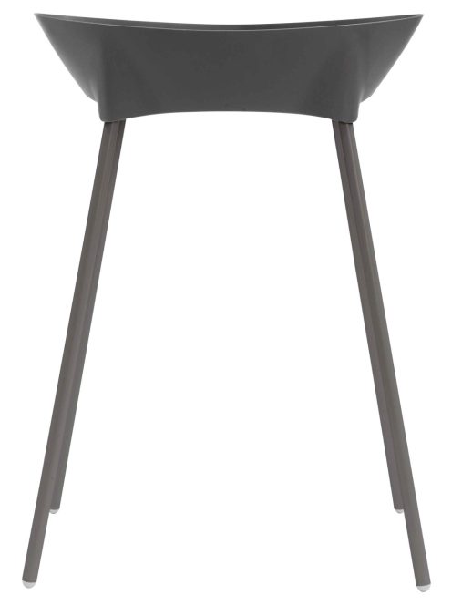 LUMA Pót fém lábak Dark Grey, set 4 db