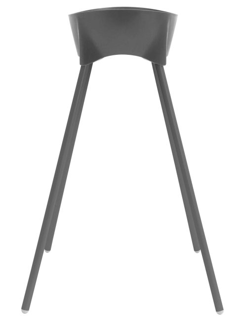 LUMA Pót fém lábak Dark Grey, set 4 db