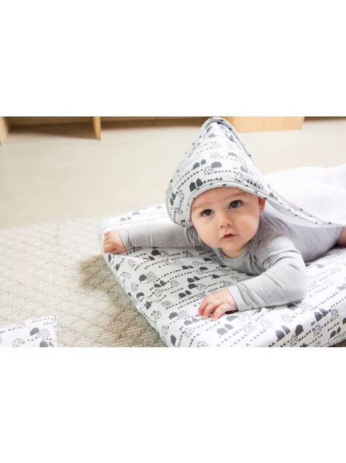Nagy pelenkázó alátét PU bevonattal Luma XXL Dark Grey