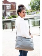 Pelenkázó táska Copenhagen Croco Grey krokodíl minta