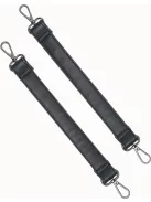 Pelenkázó táska Paris Snake Black kígyó minta