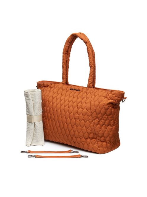 Pelenkázó táska Santos Quilted copper réz színű