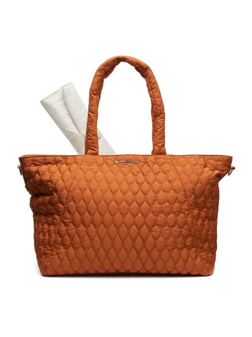 Pelenkázó táska Santos Quilted copper réz színű