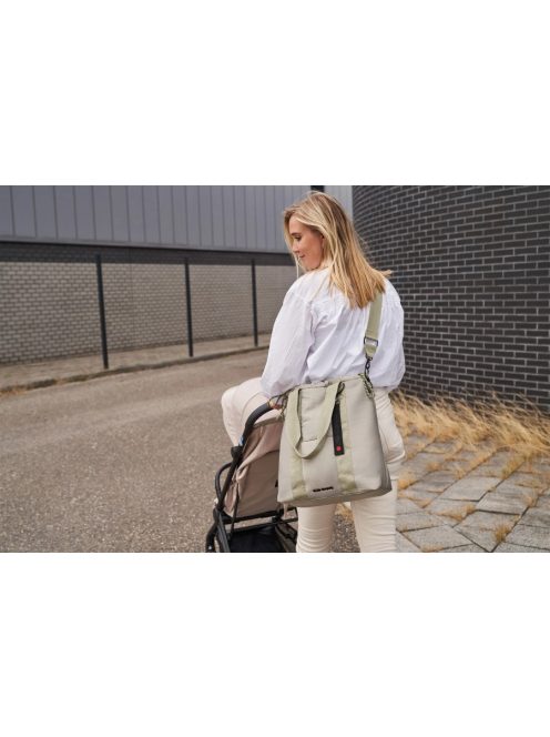 Pelenkázó válltáska Little Company Malmö zöld