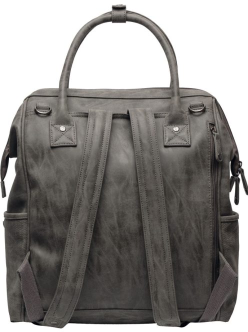 Pelenkázó hátizsák Little Company Riga knit taupe
