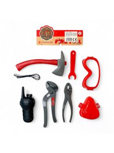 Tûzoltó szerszám klt., 18x30 cm zacsk.