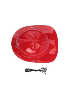 Tûzoltó sisak, 28 cm átm., hálós