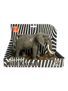 Állat, elefánt, 21 cm, 22x17 cm dob.