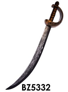 Kard, bronzmarkolattal, 64 cm