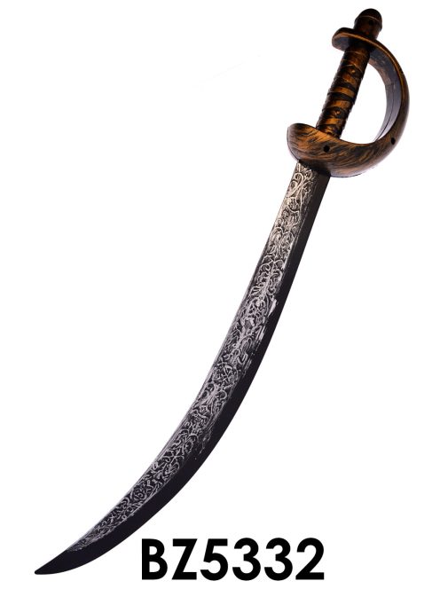 Kard, bronzmarkolattal, 64 cm