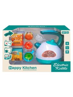   Konyhagép klt., vízforraló, el., hang, vízgõzös, + kieg., 32x21 cm dob.