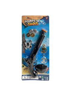 Kalóz klt., pisztoly + kieg., 18x41 cm lapon