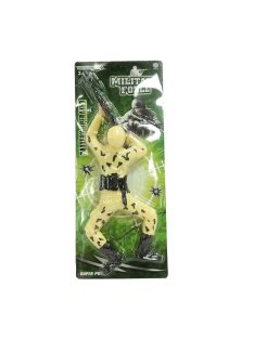 Mászó katona, el., 15x38 cm lapon