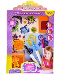   Testmatrica klt., tetoválás + filctoll, smink, 18x25+ cm dob.