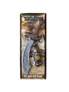 Lovag klt., kézvédõ, kard, 21x53 cm lapon