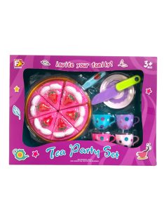 Vágható torta klt., + edény klt., 38x29 cm dob.